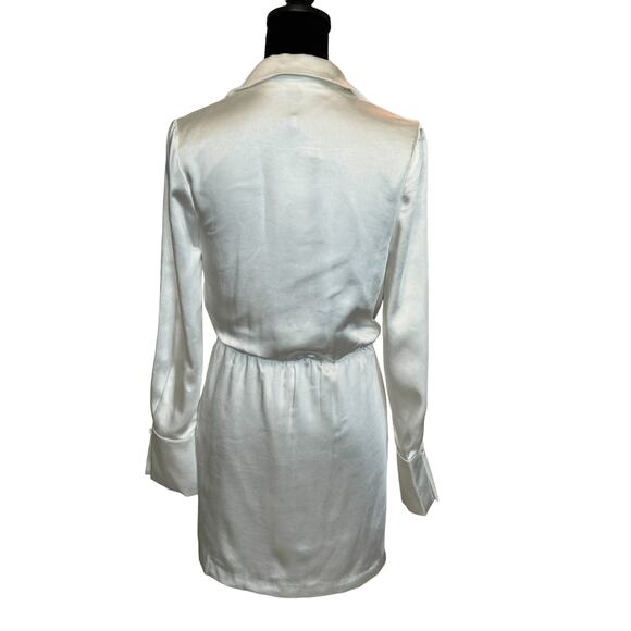 New ~  ENDLESS ROSE ~ Satin Mini Dress Size S Stunning ~ ANTHROPOLOGIE - Picture 6 of 12